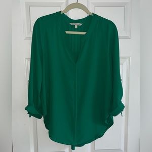 41 Hawthorn Katie Split Neck Blouse L